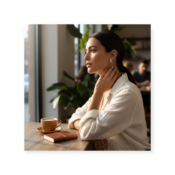 SOTM Jewelry - new Pave Cubic Zirconia Hamsa Stud Earrings ❃ 14KT Gold Plated Sterling Silver ❃